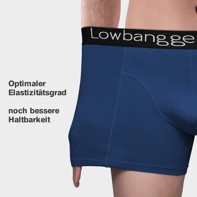 Detalle 2 de Lowbangge Boxershorts 9er Pack aus Baumwolle