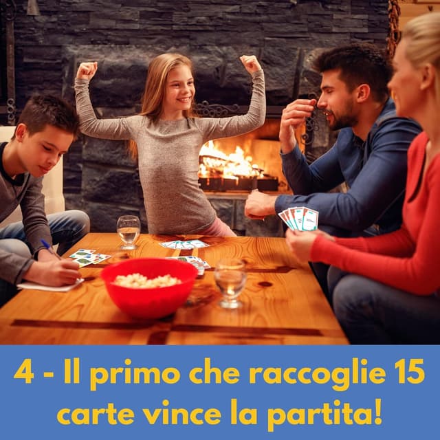 Thumbnail 5 de Gioco di carte Conosci davvero la tua famiglia? 15 carte