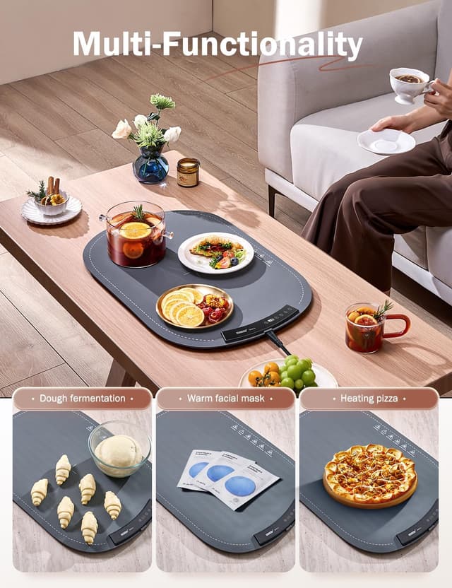 Thumbnail 6 de SINOPUREN Electric Food Warming Mat 24x16"