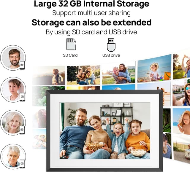 Thumbnail 5 de AKImart 10.1 Inch Digital Frame 32GB