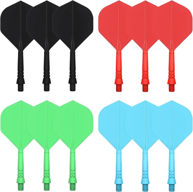 Detalle de CyeeLife dart shafts 12 piece set