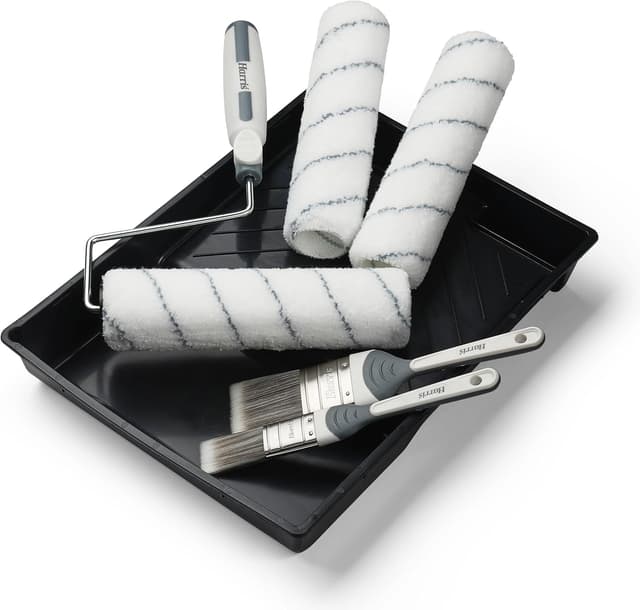Detalle 2 de Harris Seriously Good Walls & Ceilings Decorating Kit (7 pieces) with 9in roller, brushes & tray