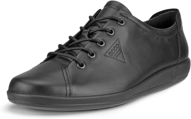 Detalle de ECCO Damen Schnürschuhe Soft 2.0 – klassischer Look mit herausnehmbarer Komfort-Einlegesohle