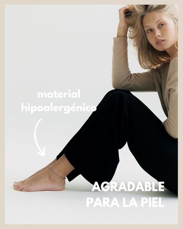 Detalle 2 de GD GOOD.designs Tobillera mujer 22–27 cm