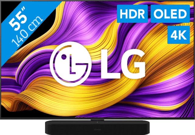 Detalle de LG 55" OLED evo G57 4K (2025) + Sonos Beam Gen. 2: 4K-OLED TV mit Dolby-Atmos-Soundbar-Set