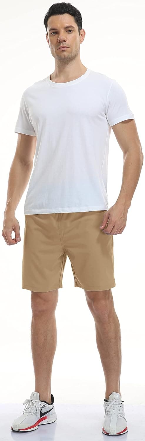 Thumbnail 6 de SPOSULEI Men's Athletic Hiking Shorts — Water-Resistant Quick-Dry with Zipper Pockets