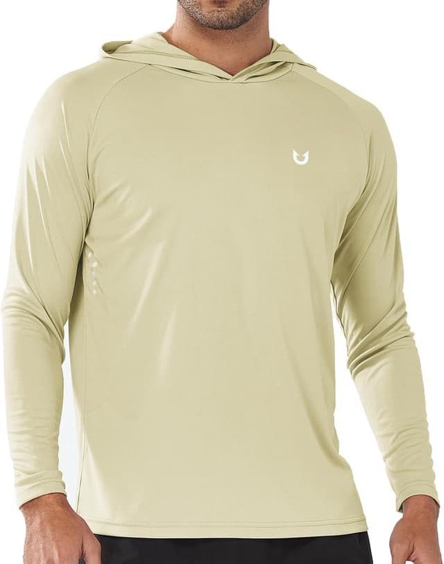 Detalle de NORTHYARD Men’s UPF 50+ Long Sleeve Hoodie Rash Guard (Quick Dry UV SPF)