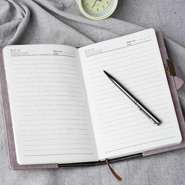 Thumbnail 2 de WEMATE Tagebuch mit Schloss A5 240 Seiten 📓