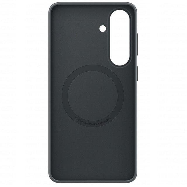 Detalle de Funda magnética de silicona Samsung EF-ES947CBEGWW para Galaxy S26 Plus con MagSafe y carga inalámbrica
