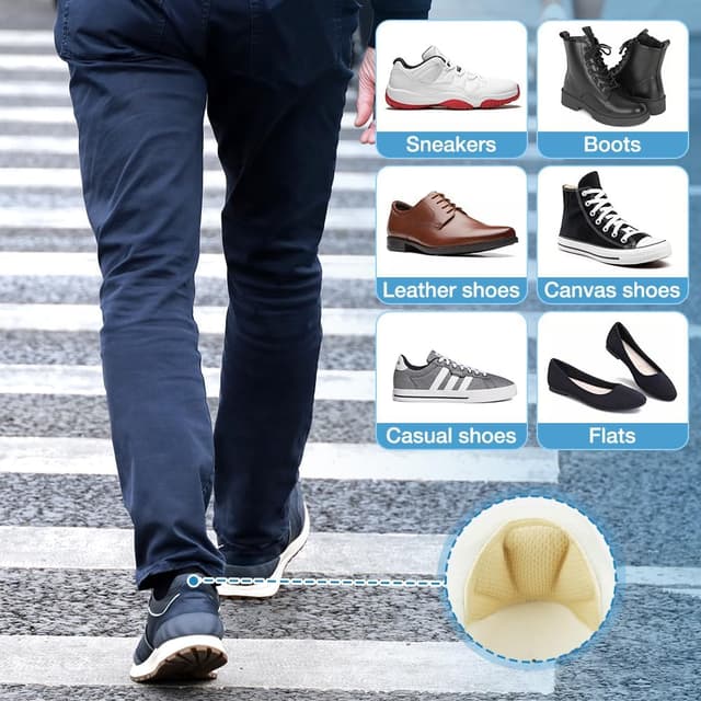 Thumbnail 6 de LOPHE 4 paires de protège-talons avec mousse à mémoire de forme