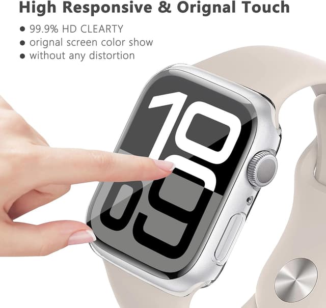 Detalle de Apple Watch screen protector case 3 Pack