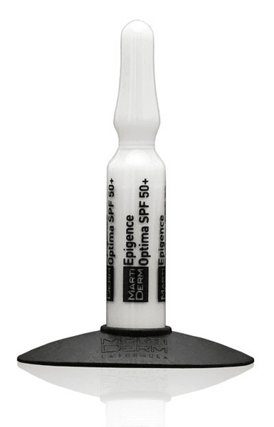 Detalle 2 de MartiDerm Black Diamond Epigence Optima SPF50+ Ampollas