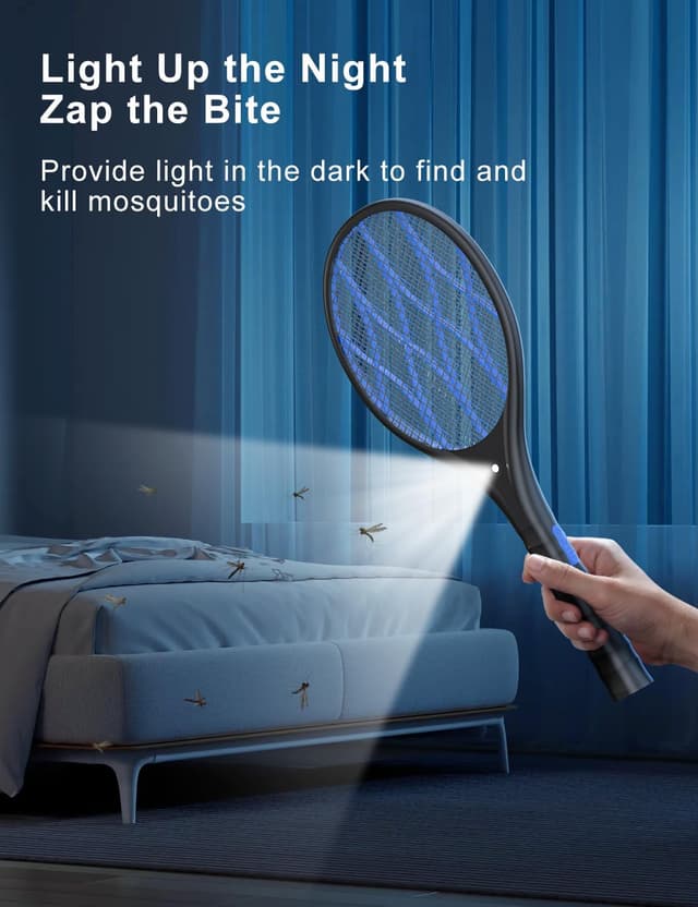 Thumbnail 2 de AROEVE Raqueta Mosquitos 4000V Hogar