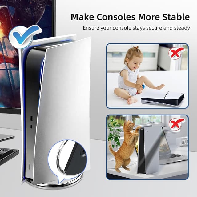 Thumbnail 1 de Suoxiom Vertikaler Standfuß für PS5 Slim