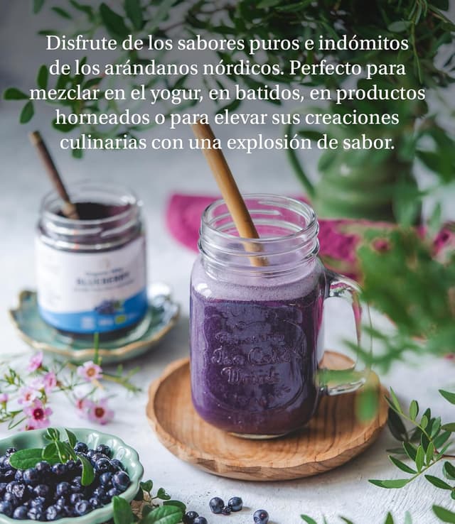 Thumbnail 5 de LOOV Polvo de Arándano Silvestre Orgánico 🍇 100g