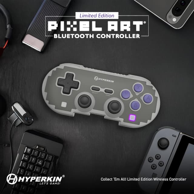 Thumbnail 5 de Hyperkin Retro Pixel Wireless Controller 15+h