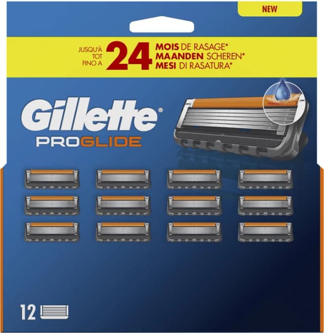 Detalle de Gillette ProGlide Ersatzklingen (12 Stück) – kompatibel mit ProGlide, Fusion5 und ProShield
