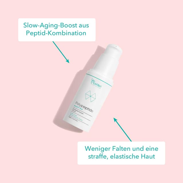 Detalle de colibri skincare Polypeptide Booster 30ml Peptide Serum