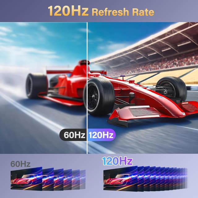 Detalle de MOMODS 18.5-inch Portable Monitor (120Hz, 1080P FHD, USB-C & Mini HDMI) with Smart Cover and VESA support