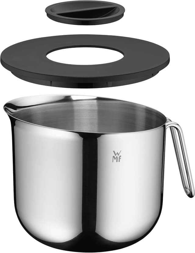 Detalle de WMF Function Bowls Rührschüssel aus Edelstahl mit Deckel, 2,5 l