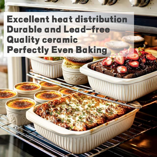 Thumbnail 4 de Artena Baking Dish 5.1 Quart Rectangular Ceramic