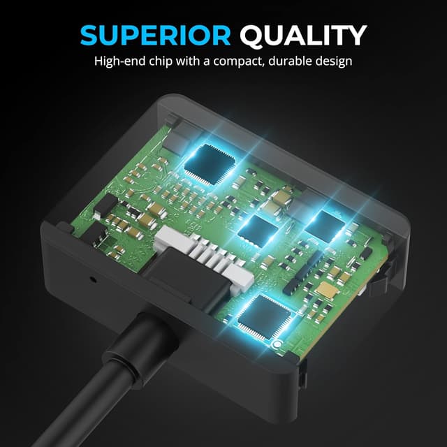 Thumbnail 6 de SABRENT USB-C Audio Adapter 24-Bit 96 kHz