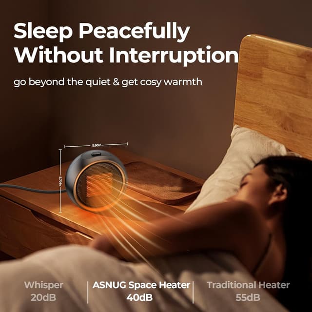 Thumbnail 6 de ASNUG Space Heater 500W