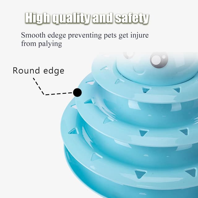 Thumbnail 2 de 17 Pack Cat Toys Interactive 3-Level Roller