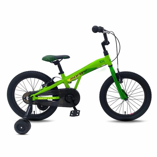 Detalle de Monty Kids 104 bicicleta infantil de 18 pulgadas para 5 a 7 años