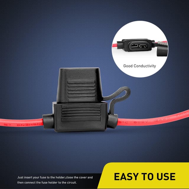 Thumbnail 3 de Nilight NI-FH01 porte-fusibles en ligne 2,08 mm²