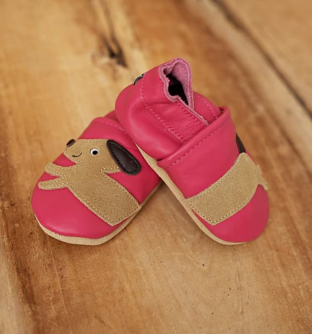 Thumbnail 3 de ENGEL + PIRATEN Krabbelschuhe aus Rindnappaleder – Lauflernschuhe & Babyhausschuhe