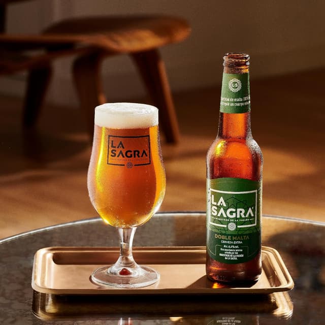 Thumbnail 4 de La Sagra Doble Malta 🍺 - Caja 24 botellas 330 ml