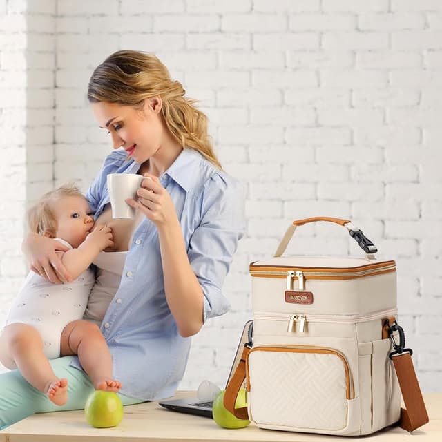 Thumbnail 5 de BABEYER Breastmilk Cooler Bag 6-Bottle 9oz