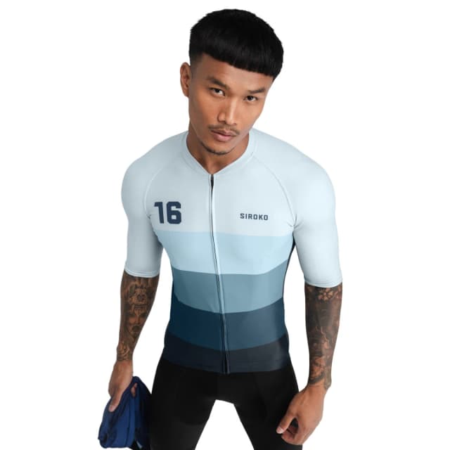 Detalle de Siroko M2 Hardknott Pass - Maillot de ciclismo para hombre