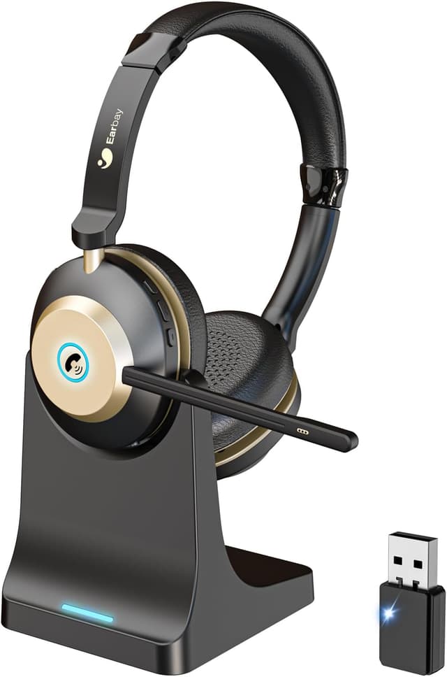 Detalle de Earbay Wireless Headset V5.3 50h