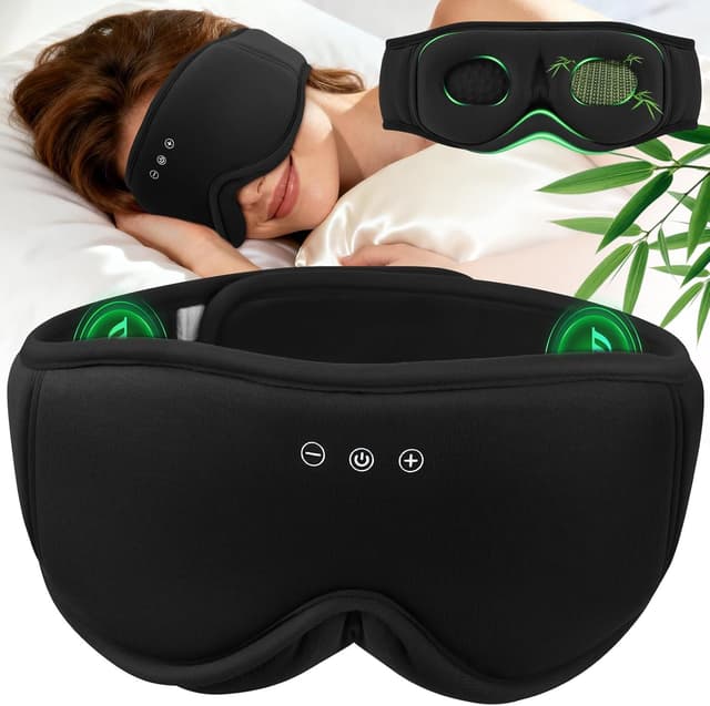Detalle de MUSICOZY Sleep Mask Headphones 16 hours Bluetooth