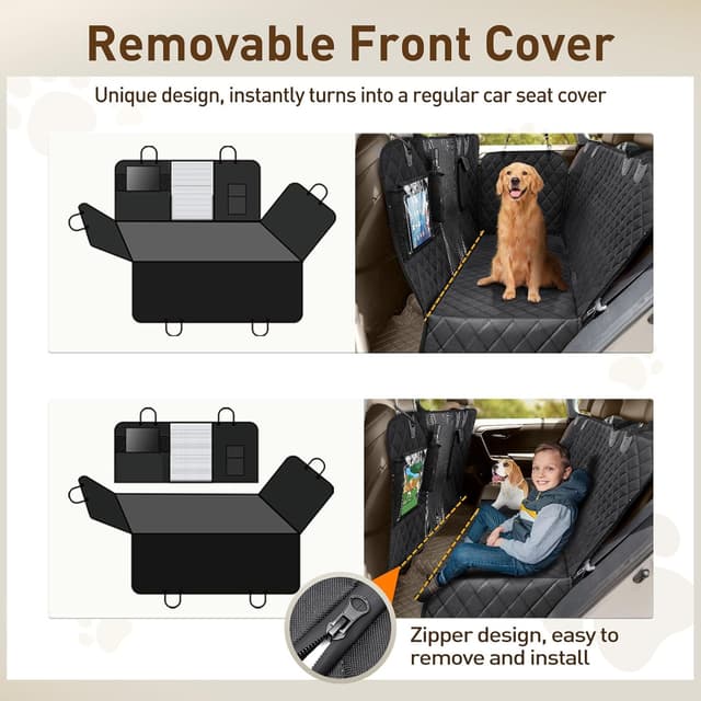 Thumbnail 1 de Gimars Hundedecke Auto Rückbank 157x137 cm