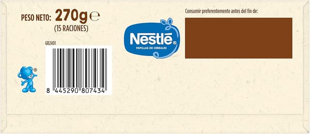 Thumbnail 5 de Nestlé 0% Papilla Multicereales con Galleta para bebés 🍪