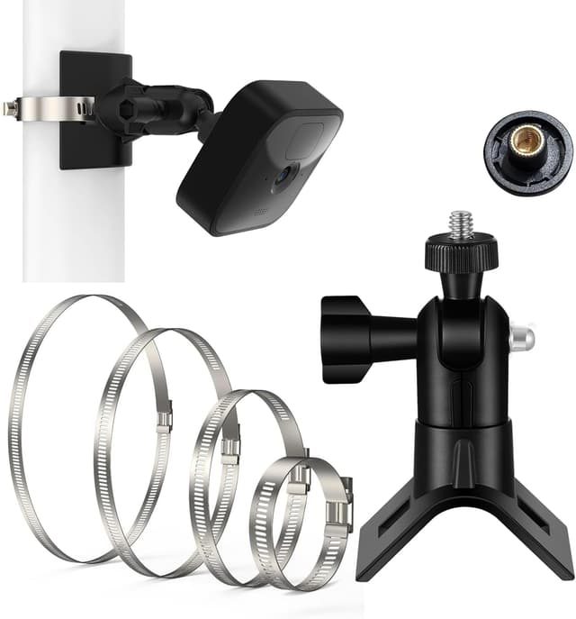 Detalle de Tonton Pole Mount with Screw Adapter for Blink cameras (1/4"-20 screw port)