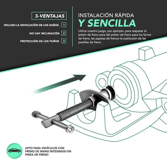 Thumbnail 3 de TRESKO Reposicionador pistones 23 piezas