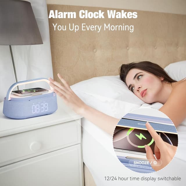 Detalle 2 de Bluetooth speaker with wireless charging 15W