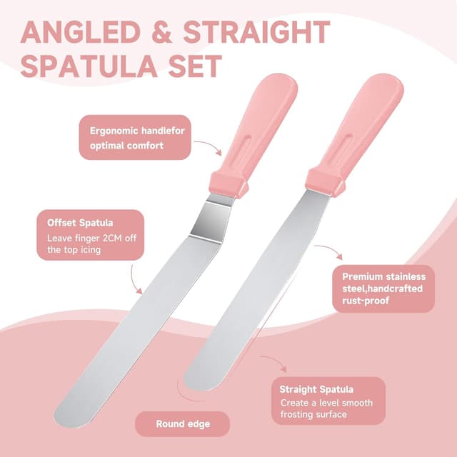 Detalle 2 de Cake Decorating Kit 137pcs set for beginners ๐