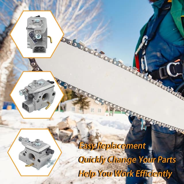 Detalle 2 de Mtanlo WT-589 carburetor kit for Echo chainsaws ⛽