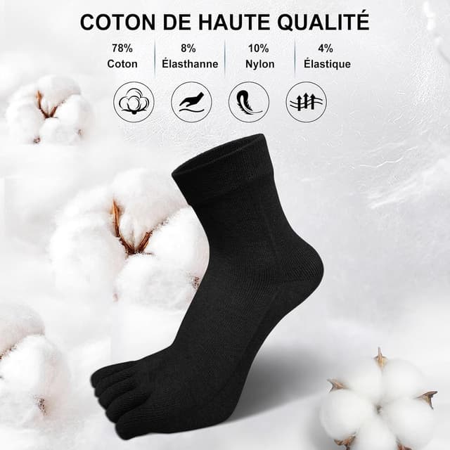 Thumbnail 4 de ZAKASA Chaussettes 5 doigts Femme 35-42