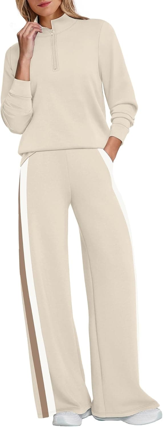 Detalle 2 de WIHOLL Women 2-Piece Travel Sweatsuit Set
