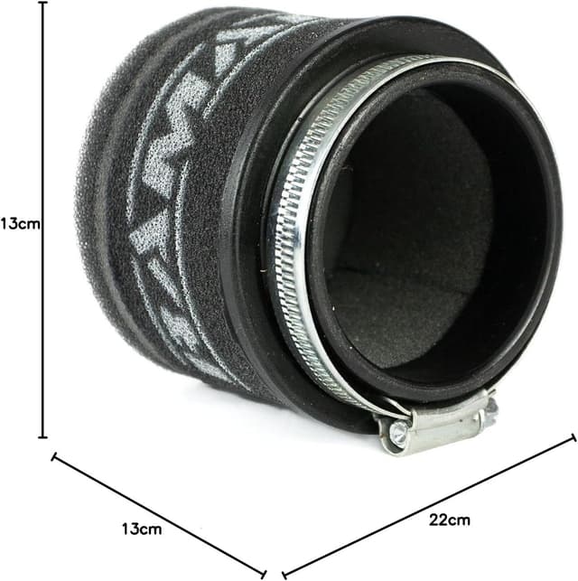 Detalle 1 de Ramair Filters MR-016 Motorcycle Pod Air Filter (58 mm neck ID)