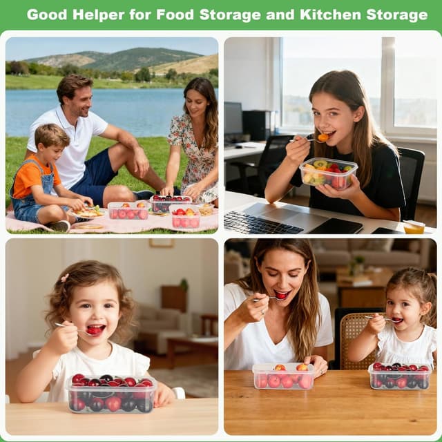 Thumbnail 6 de Romon set 5 recipientes sin BPA