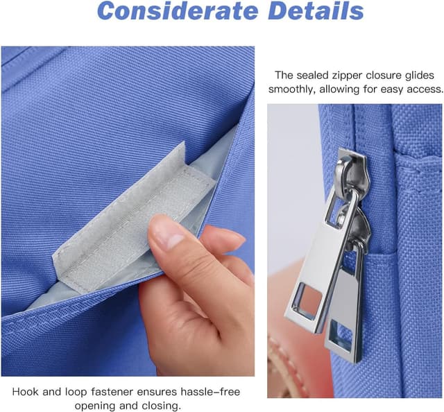 Detalle de Dadanism 13‑Zoll Tablet Tasche mit Polsterung – Schutz & Ordnung für iPad Pro/Air, MacBook Air/Neo und weitere 13"-Geräte