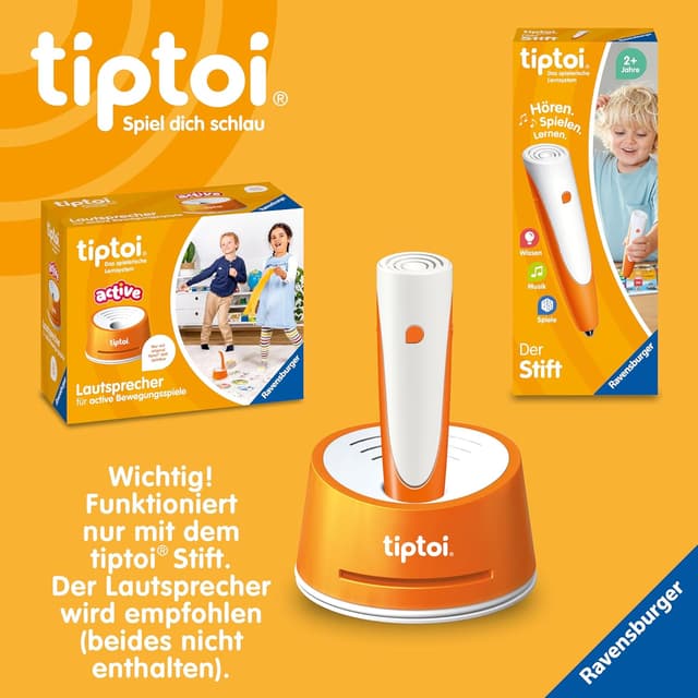 Detalle 2 de tiptoi Active Yoga für Kinder ab 3