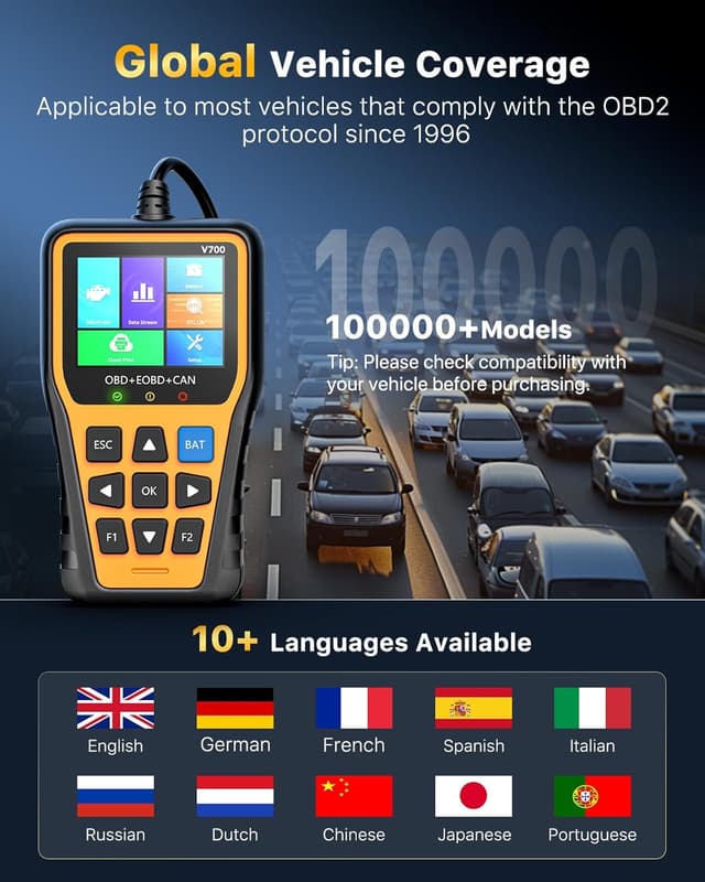 Thumbnail 6 de Fixd OBD2 Scanner Car Diagnostic Tool with Battery Tester